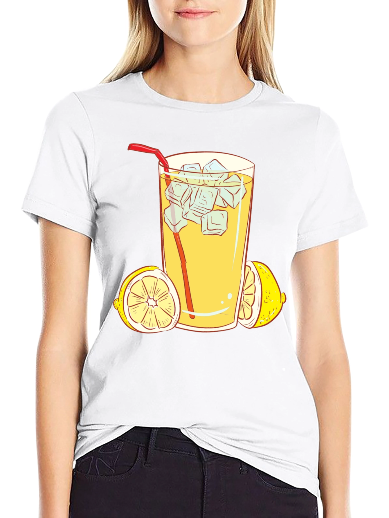 Lemonade Graphic T-Shirt - Refreshing Style
