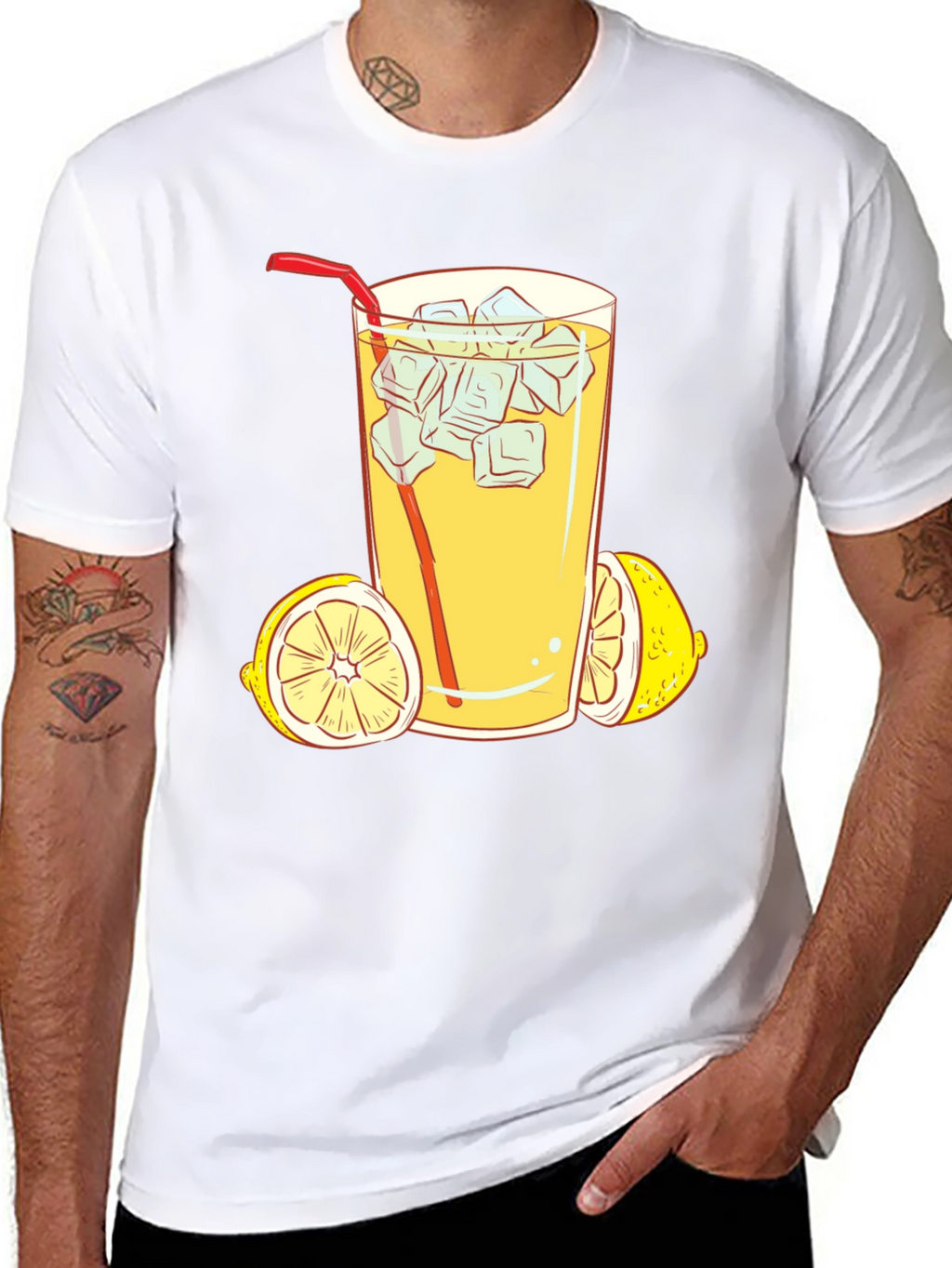 Lemonade Graphic T-Shirt - Refreshing Style