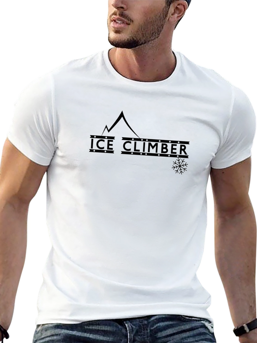 Ice Climber Graphic Tee - Black