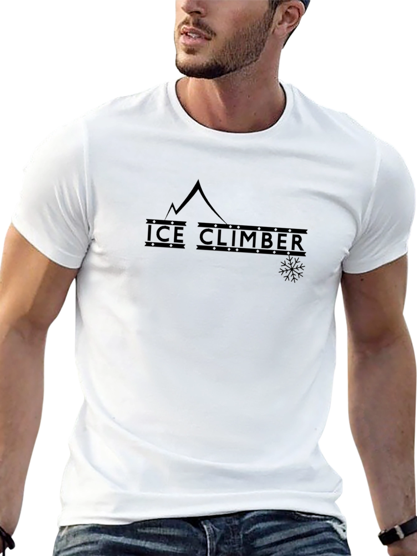 Ice Climber Graphic Tee - Black