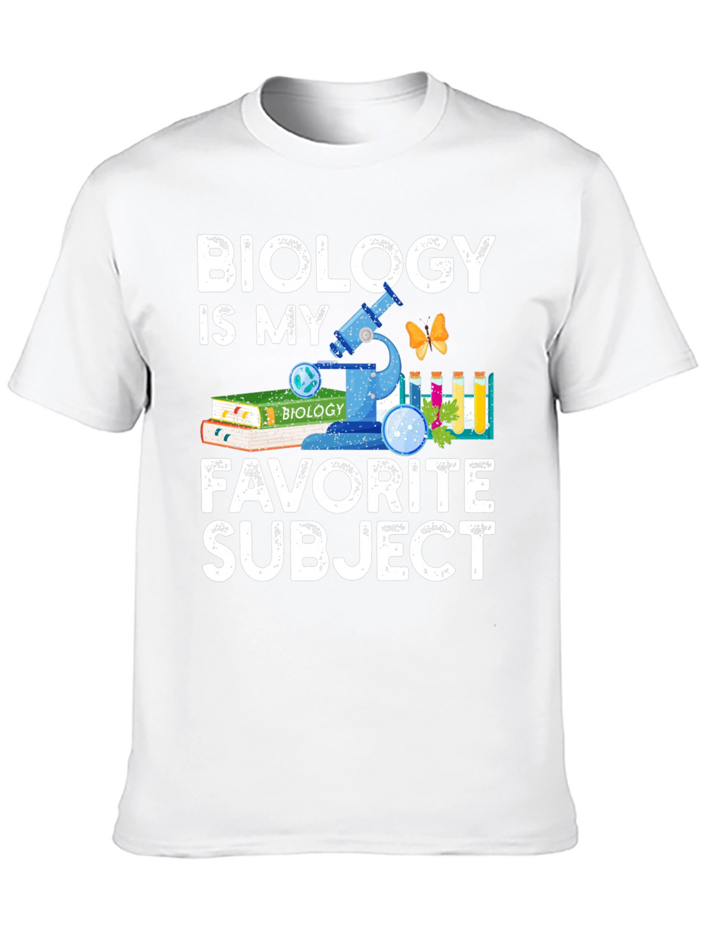 Biology is My Favorite Subject Graphic Tee