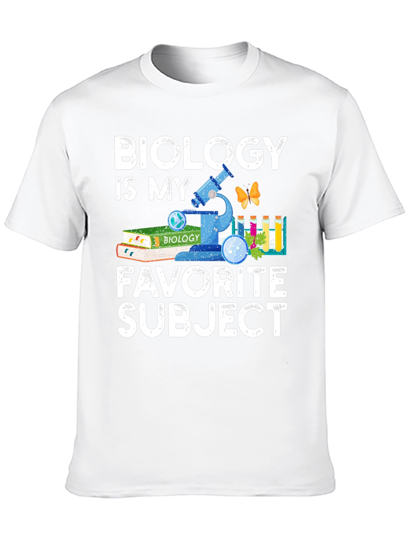 Biology is My Favorite Subject Graphic Tee