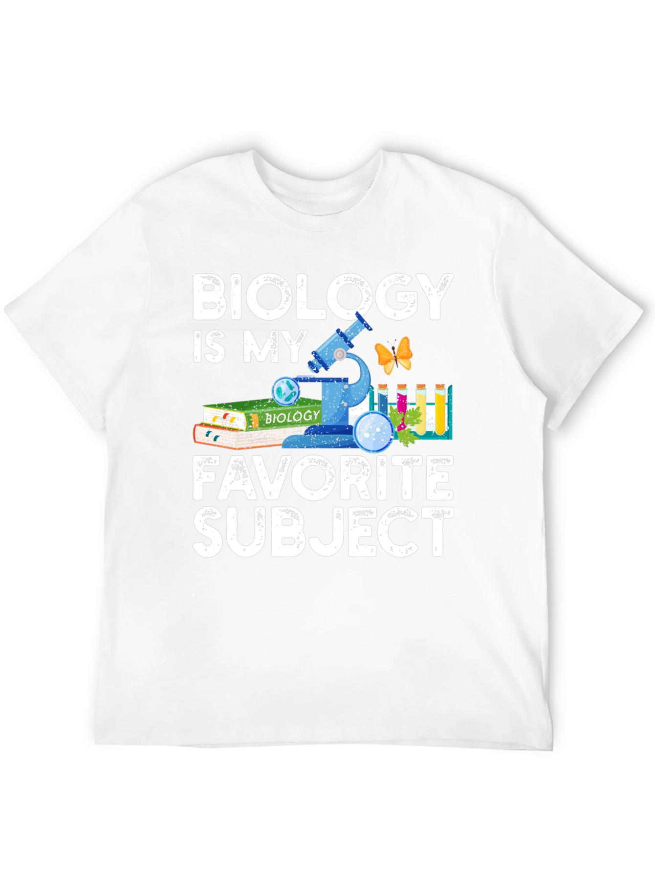 Biology is My Favorite Subject Graphic Tee