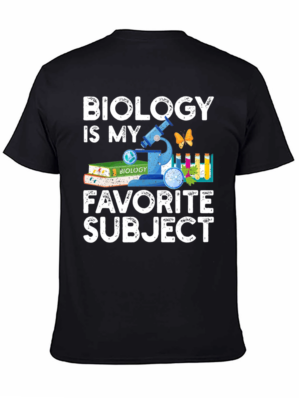 Biology is My Favorite Subject Graphic Tee