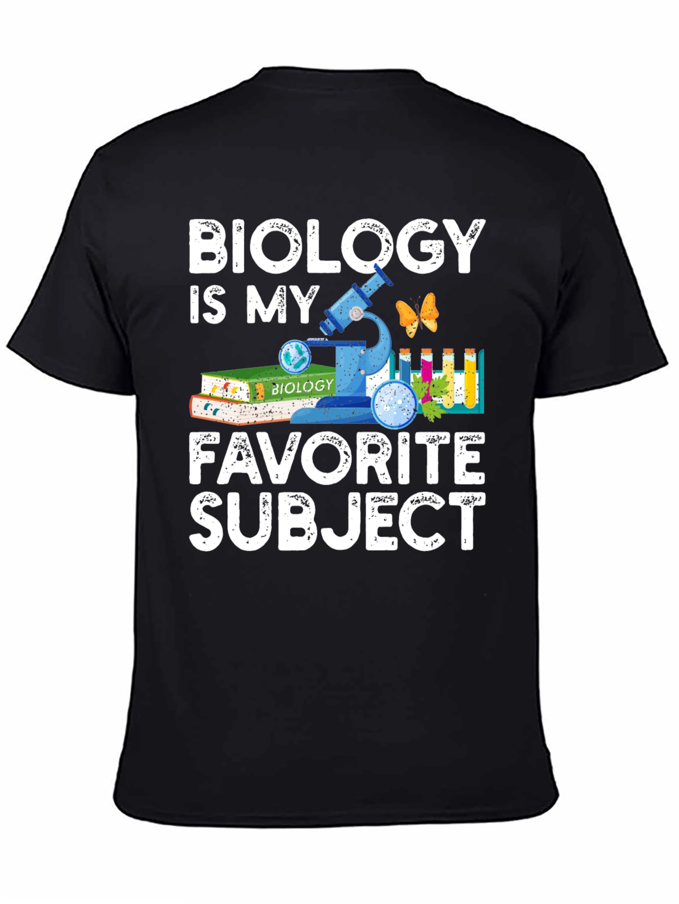 Biology is My Favorite Subject Graphic Tee