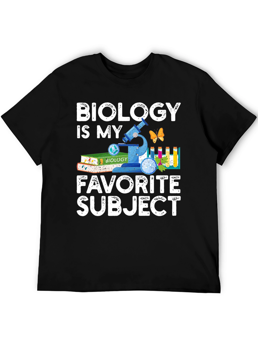 Biology is My Favorite Subject Graphic Tee