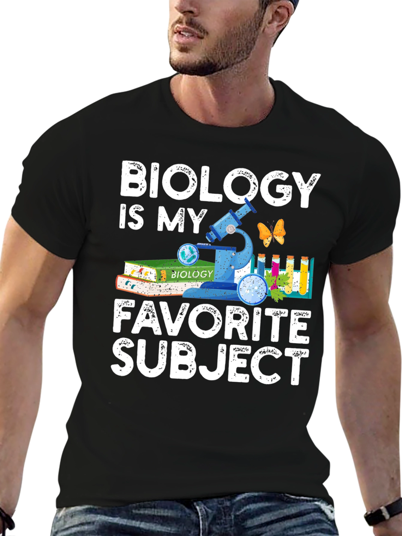 Biology is My Favorite Subject Graphic Tee