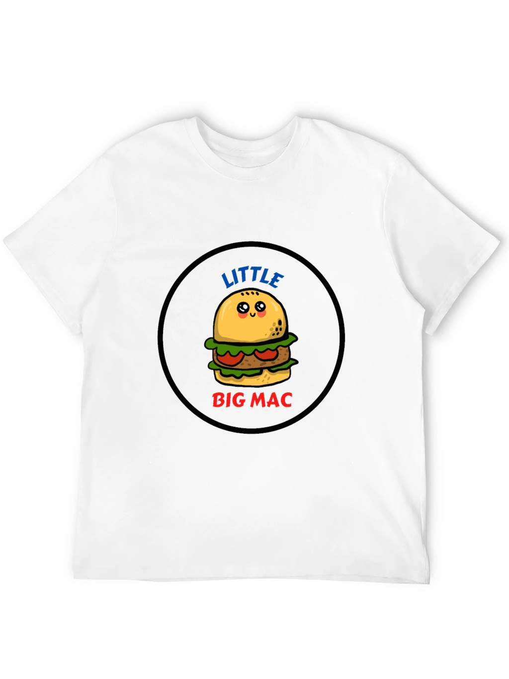 Little Big Mac T-Shirt - Cute Burger Graphic Tee