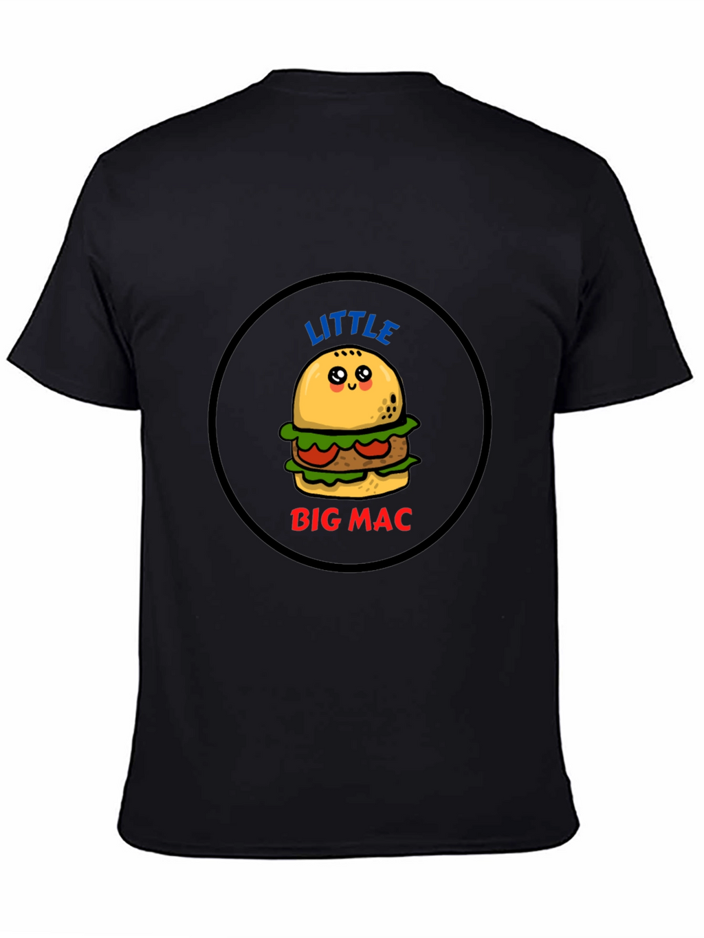Little Big Mac T-Shirt - Cute Burger Graphic Tee