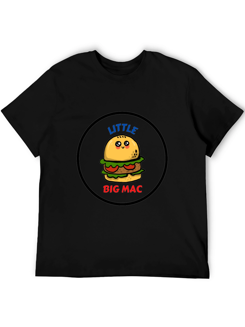 Little Big Mac T-Shirt - Cute Burger Graphic Tee