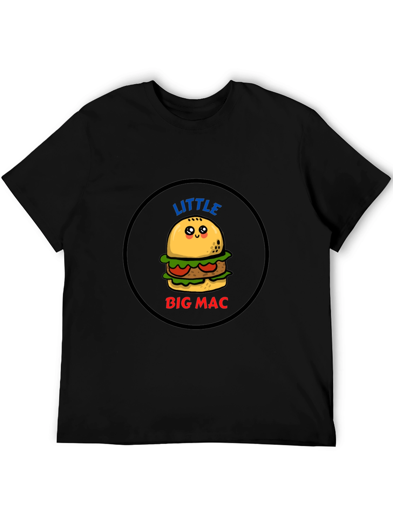 Little Big Mac T-Shirt - Cute Burger Graphic Tee