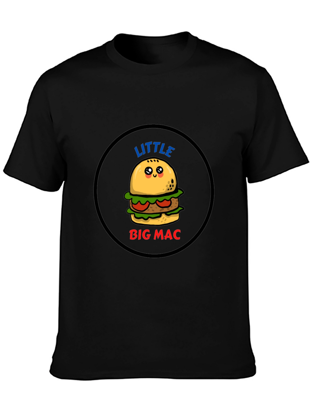 Little Big Mac T-Shirt - Cute Burger Graphic Tee