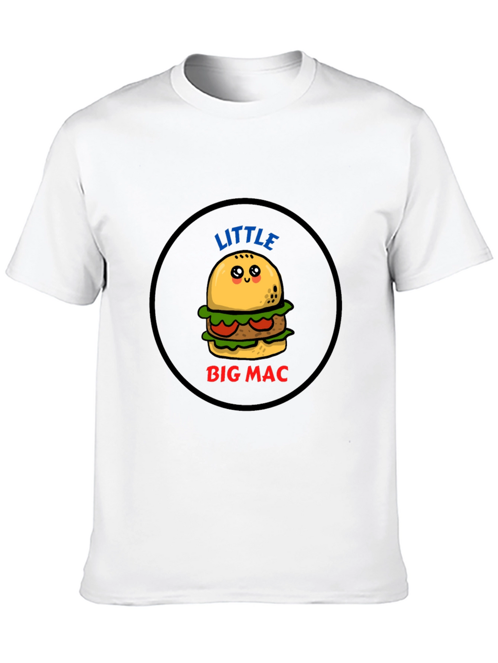 Little Big Mac T-Shirt - Cute Burger Graphic Tee