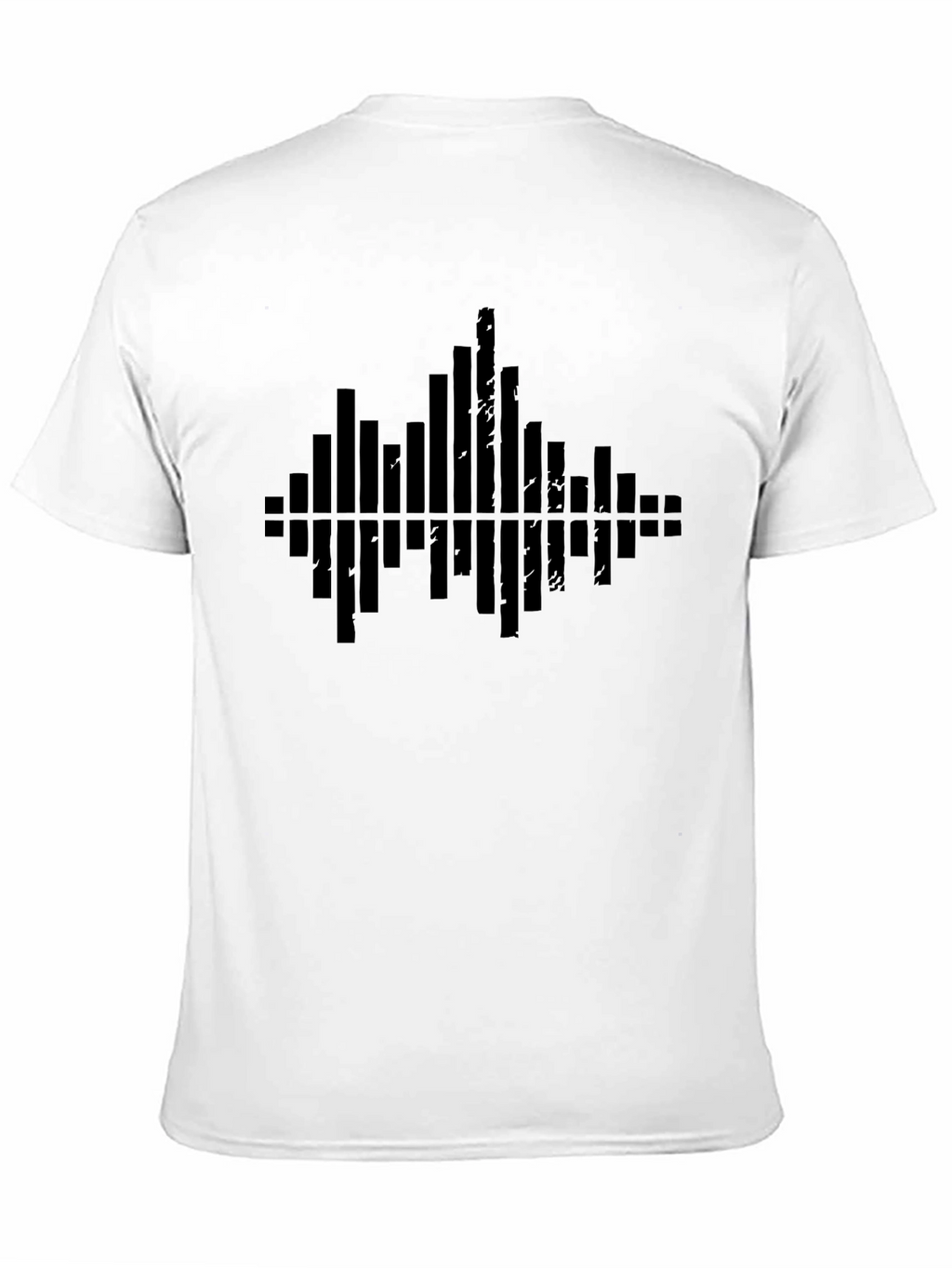 Black Graphic Tee - Soundwave Design