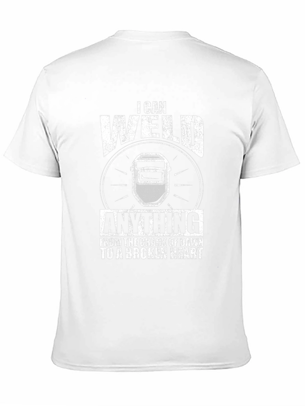 I Can Weld Anything Mens Black T-Shirt