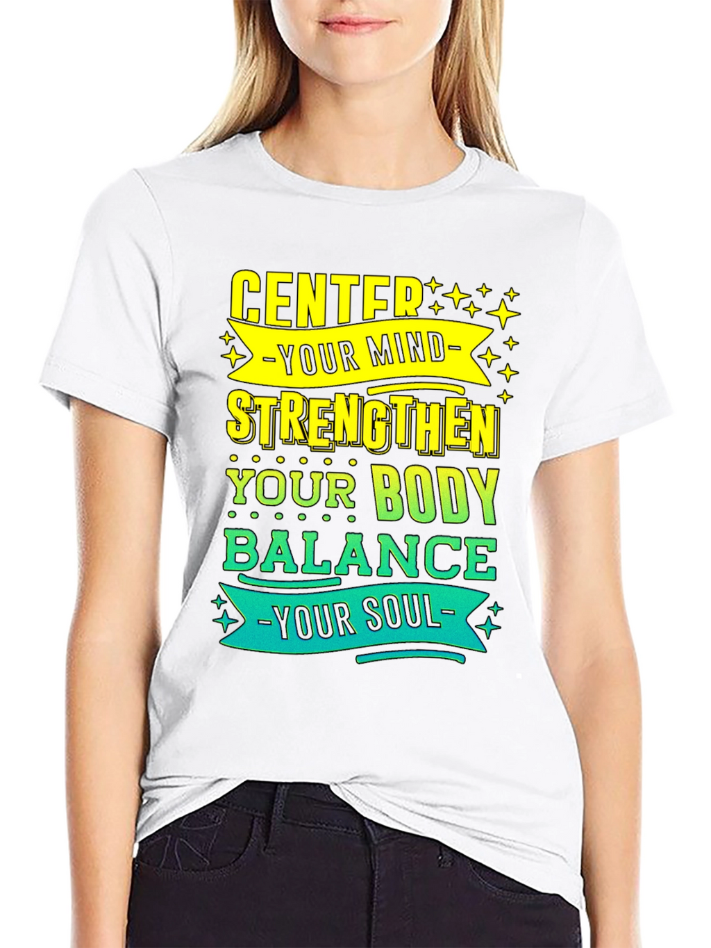 Center Your Mind Graphic T-Shirt