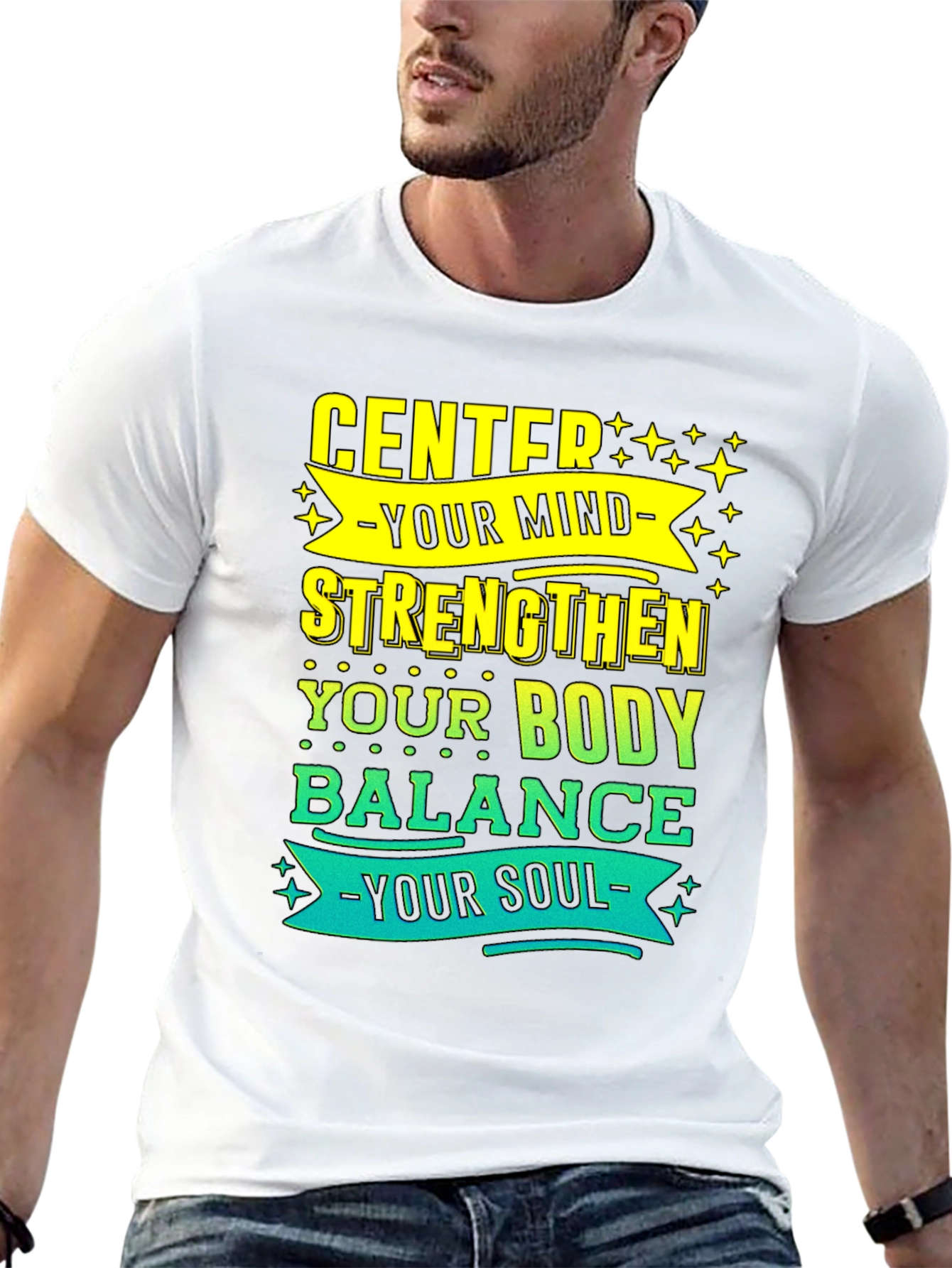 Center Your Mind Graphic T-Shirt