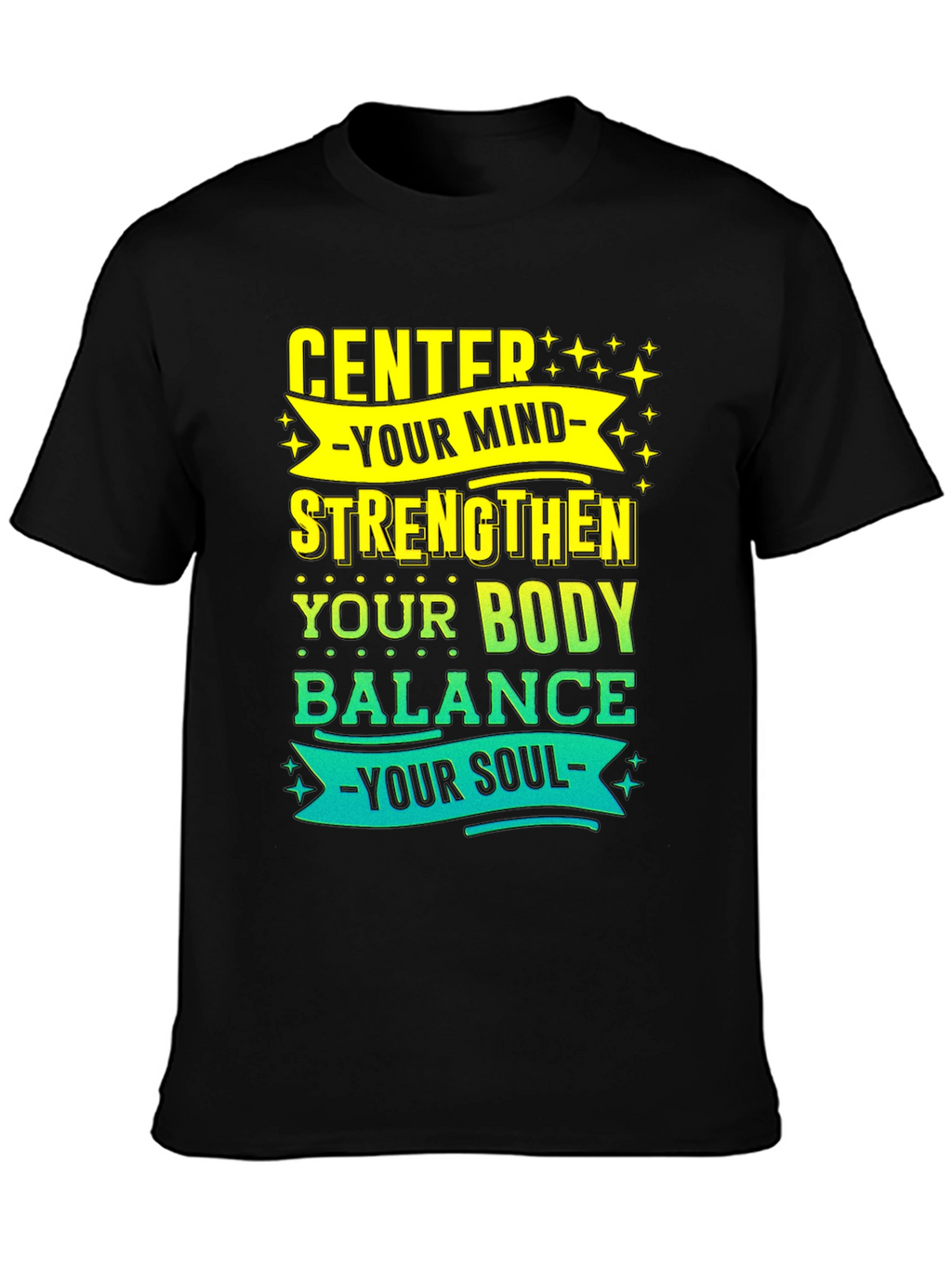 Center Your Mind Graphic T-Shirt