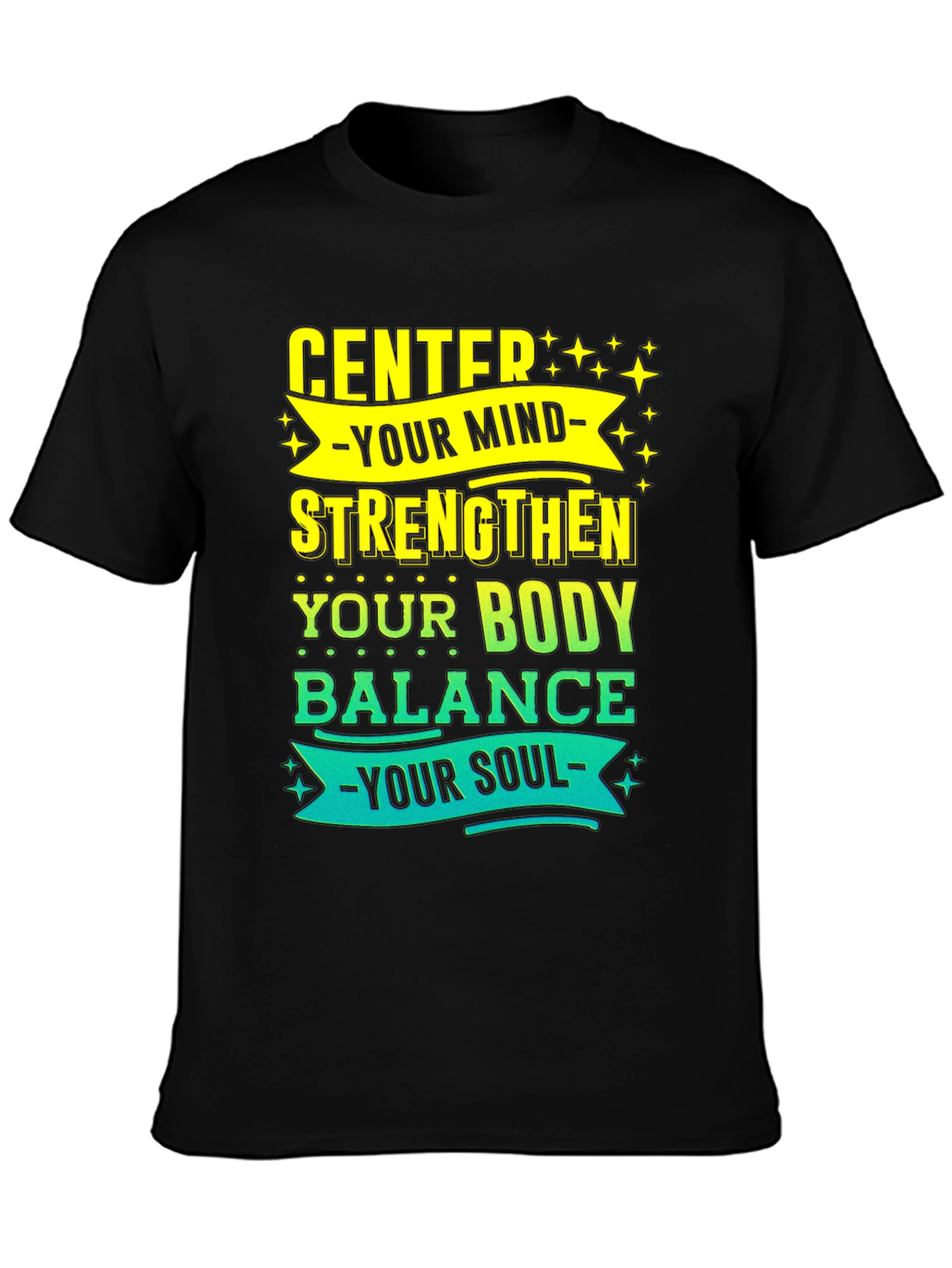 Center Your Mind Graphic T-Shirt