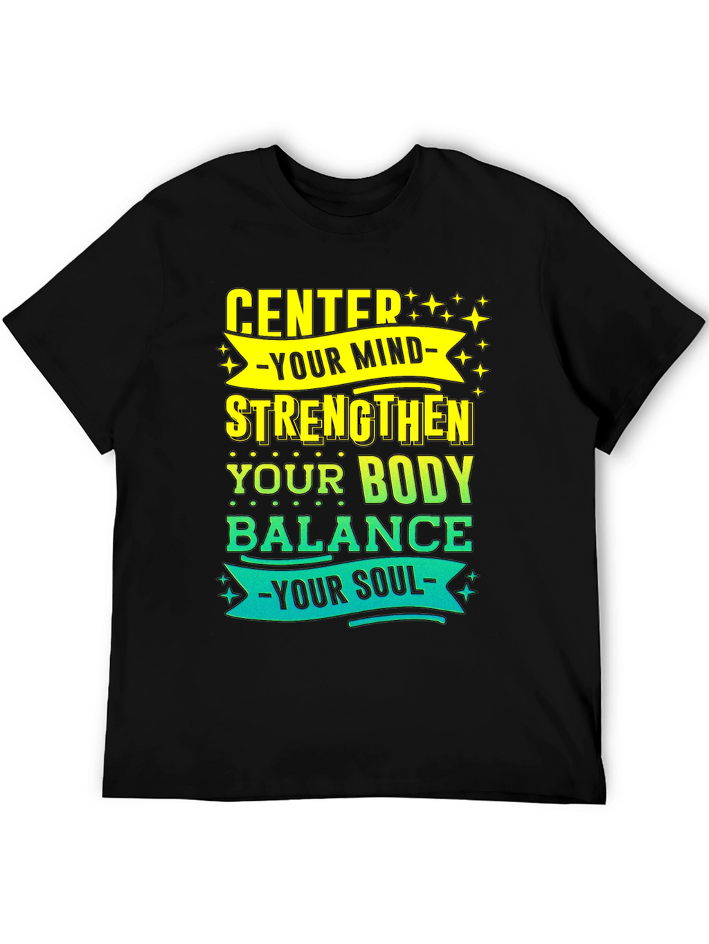Center Your Mind Graphic T-Shirt