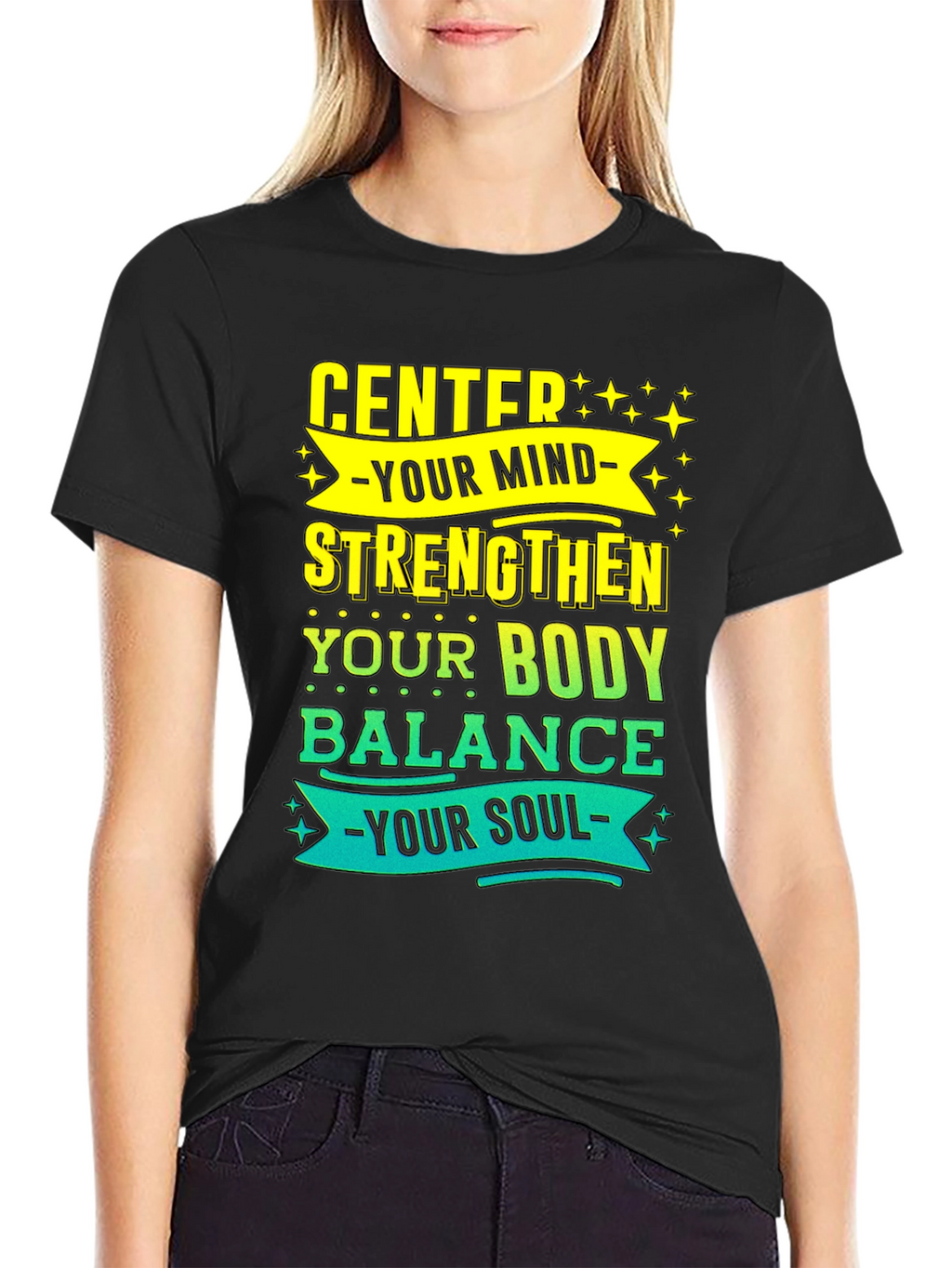 Center Your Mind Graphic T-Shirt