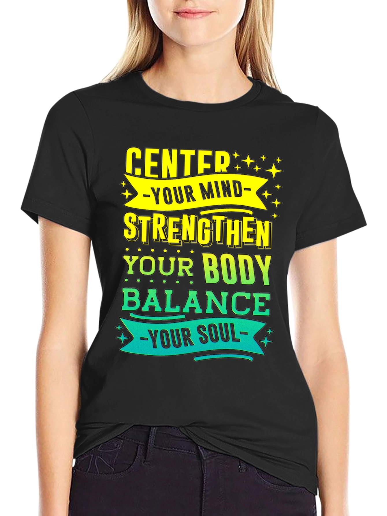 Center Your Mind Graphic T-Shirt
