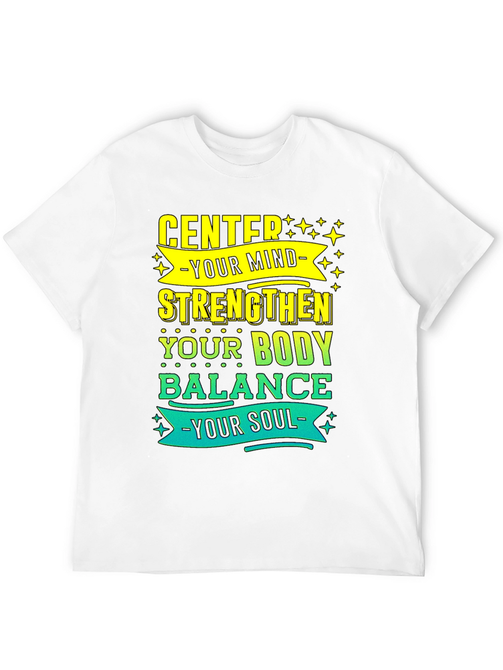 Center Your Mind Graphic T-Shirt