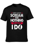 I Dont Always Scream T-Shirt - Funny Parrot Tee