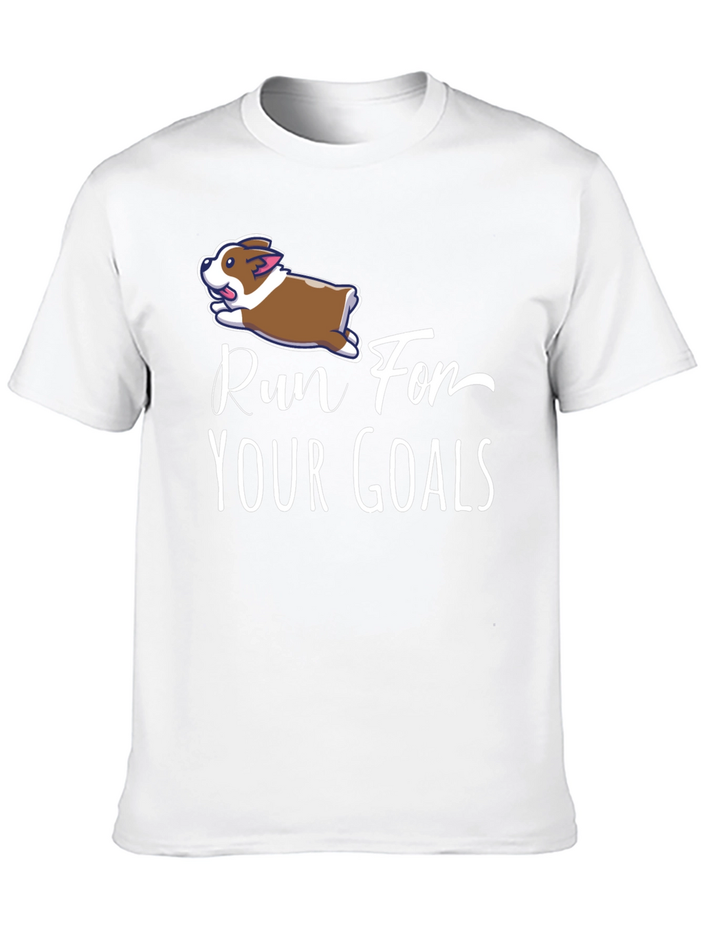 Run For Your Goals Graphic T-Shirt