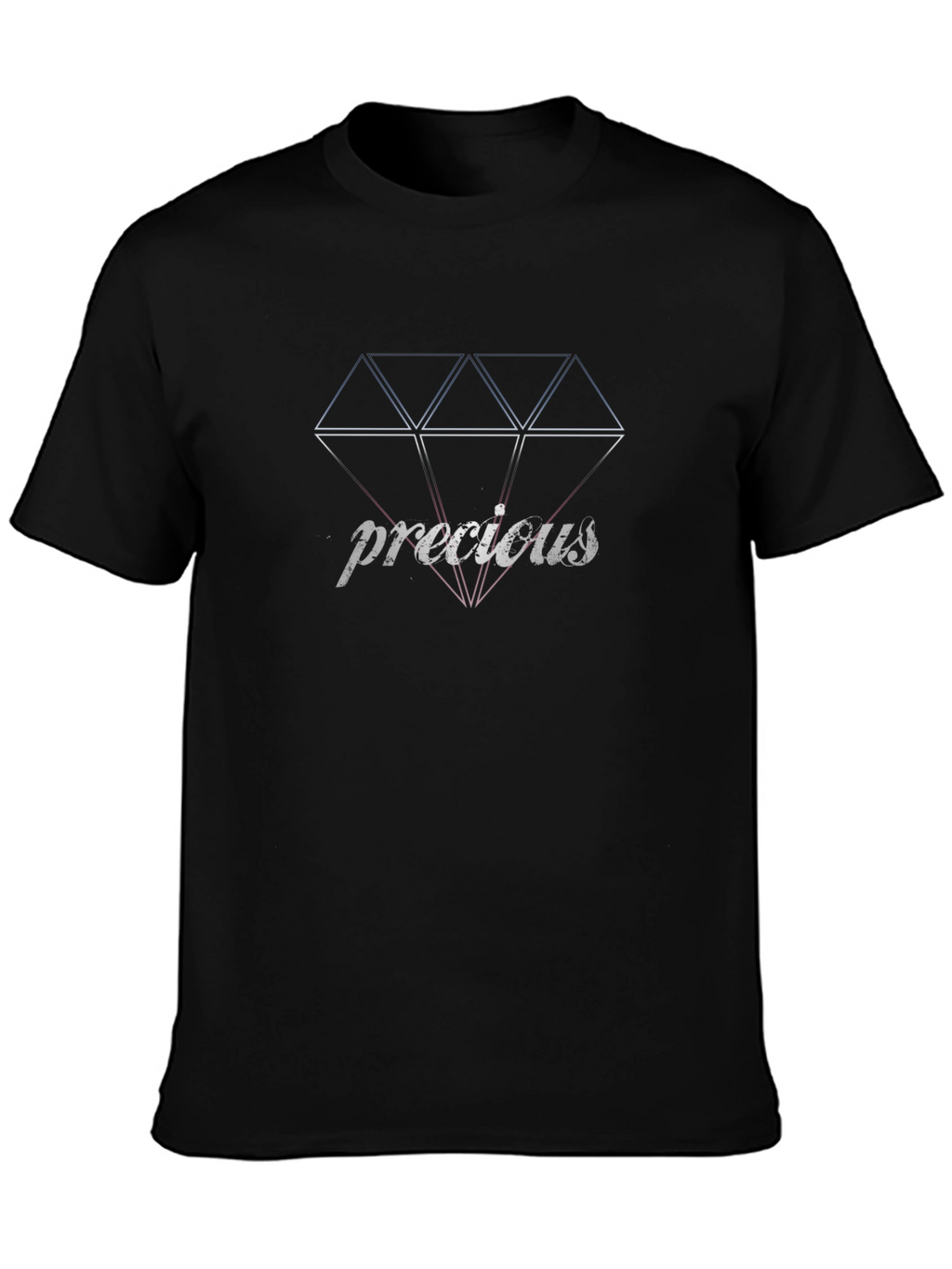 Precious Diamond Graphic Tee - Stylish Mens T-Shirt