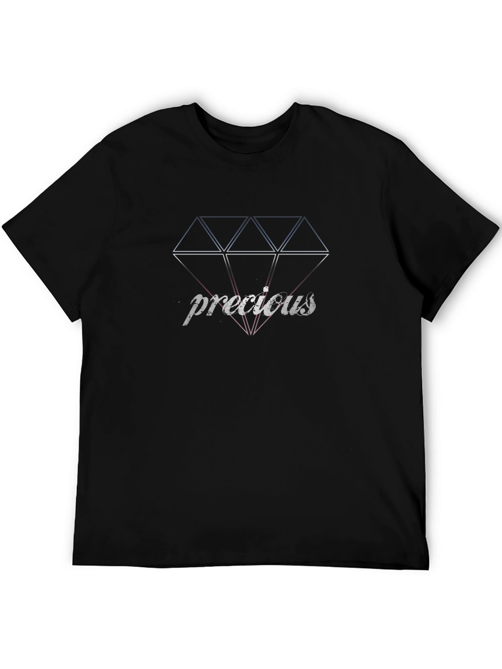 Precious Diamond Graphic Tee - Stylish Mens T-Shirt