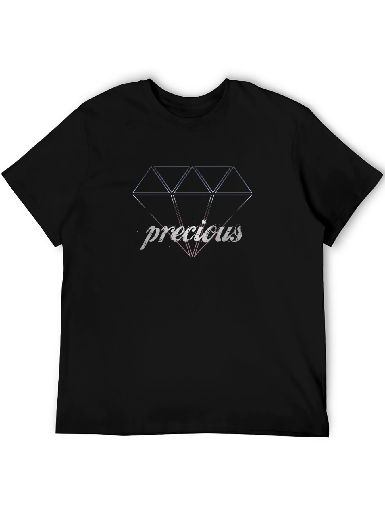 Precious Diamond Graphic Tee - Stylish Mens T-Shirt