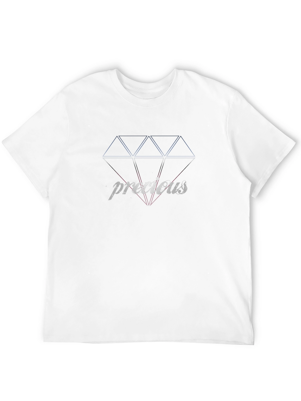 Precious Diamond Graphic Tee - Stylish Mens T-Shirt