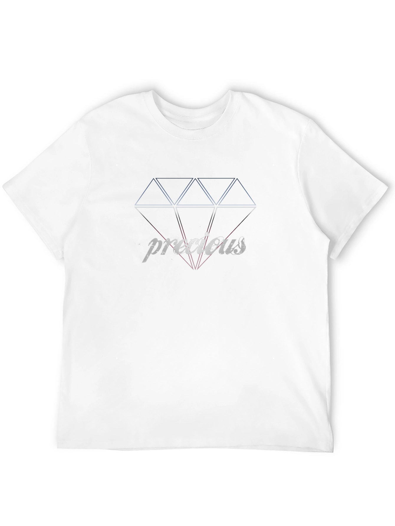 Precious Diamond Graphic Tee - Stylish Mens T-Shirt