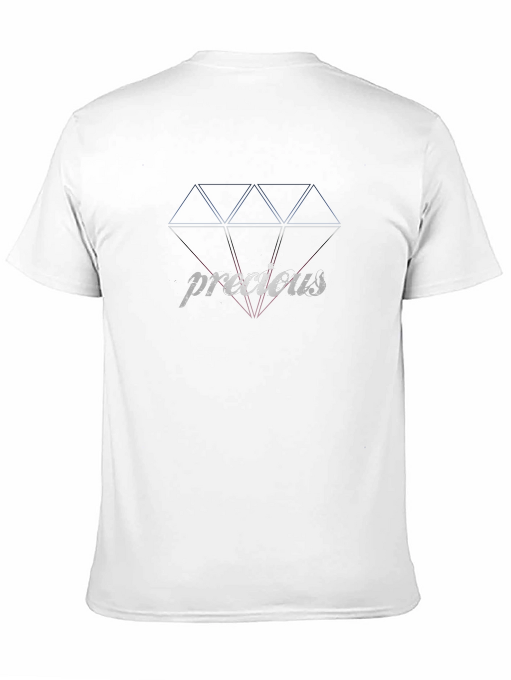 Precious Diamond Graphic Tee - Stylish Mens T-Shirt