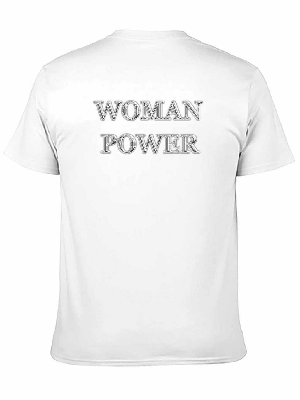 Woman Power Black Graphic Tee