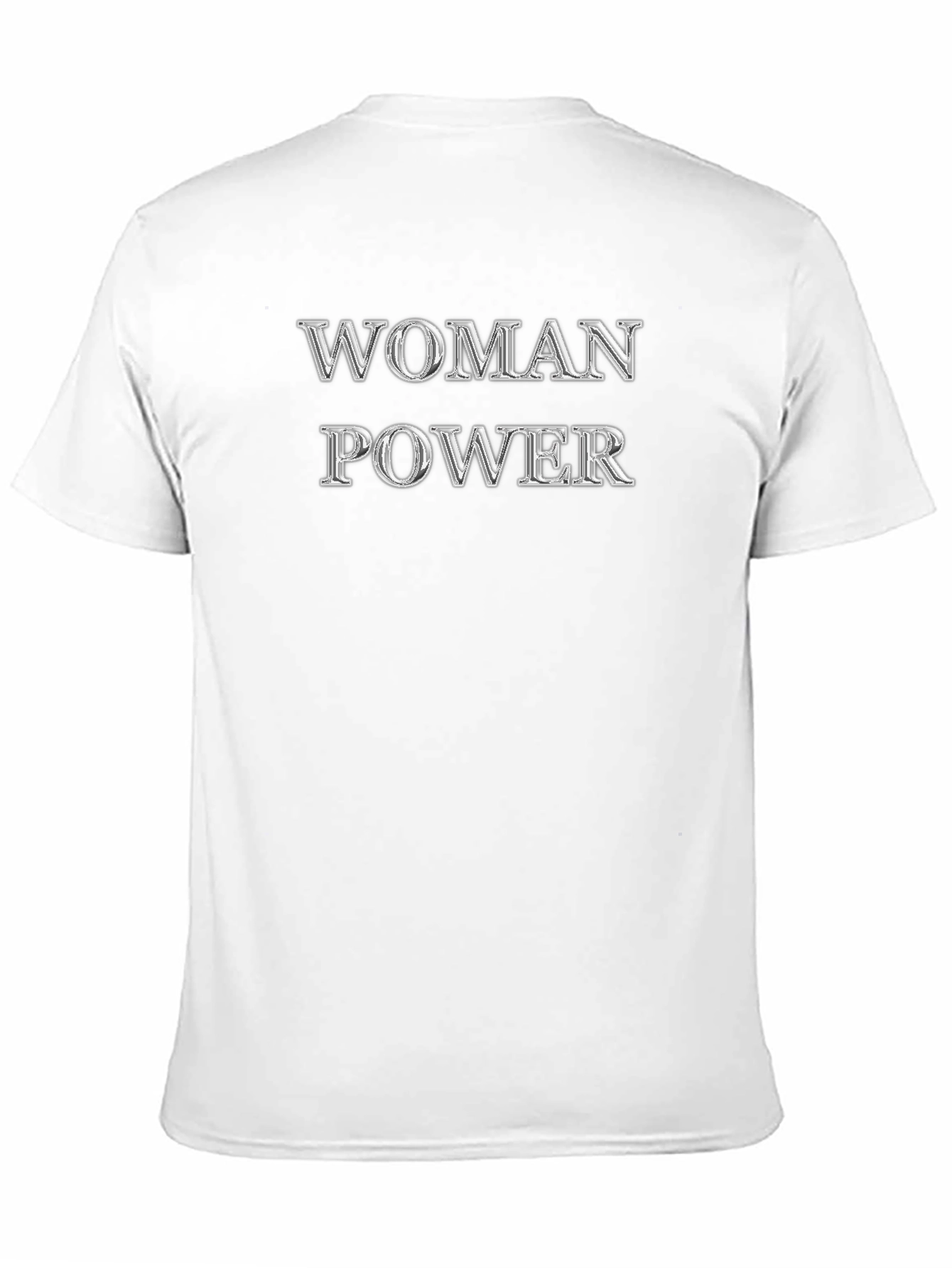 Woman Power Black Graphic Tee