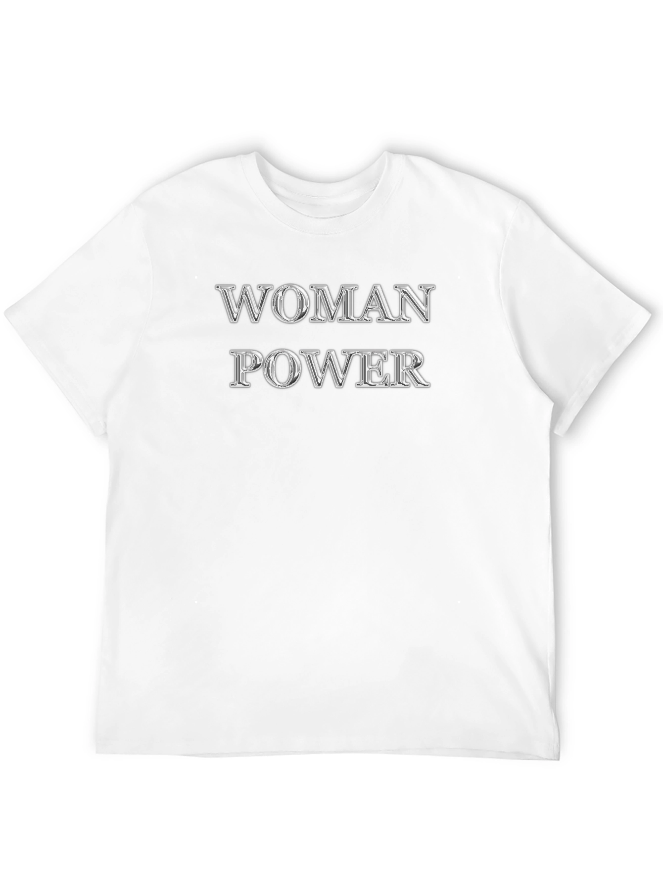 Woman Power Black Graphic Tee