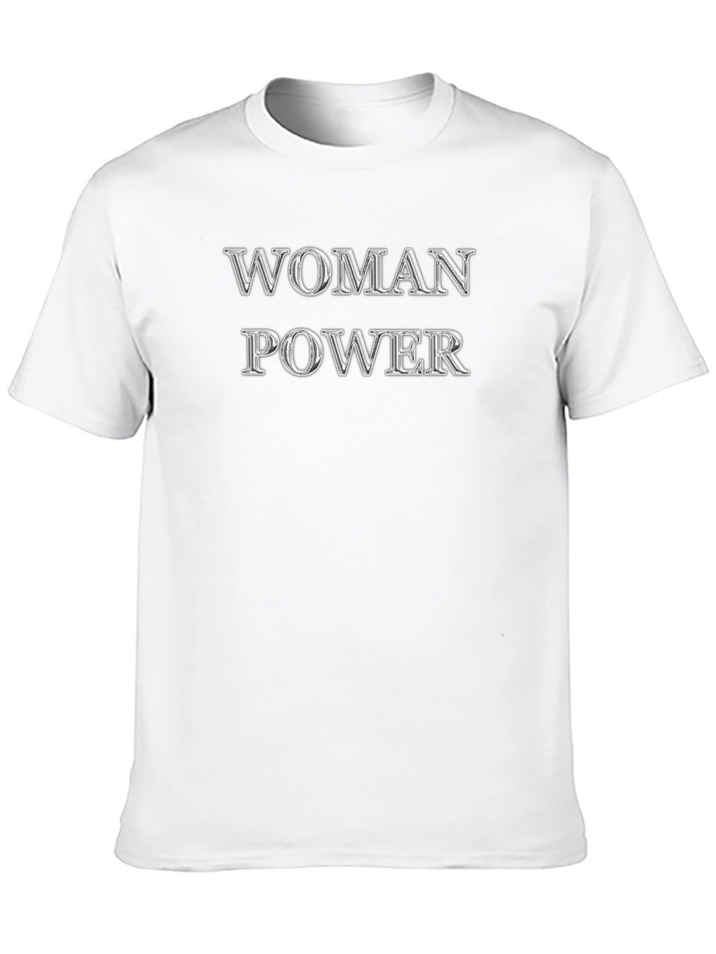 Woman Power Black Graphic Tee