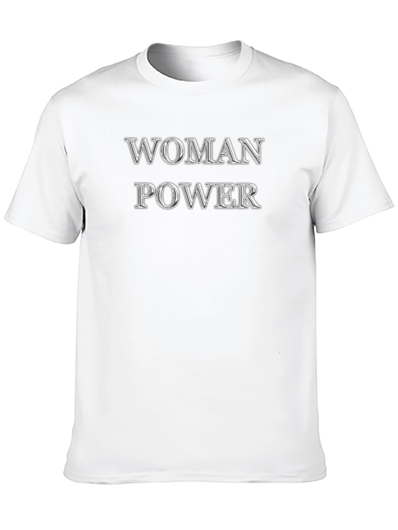 Woman Power Black Graphic Tee