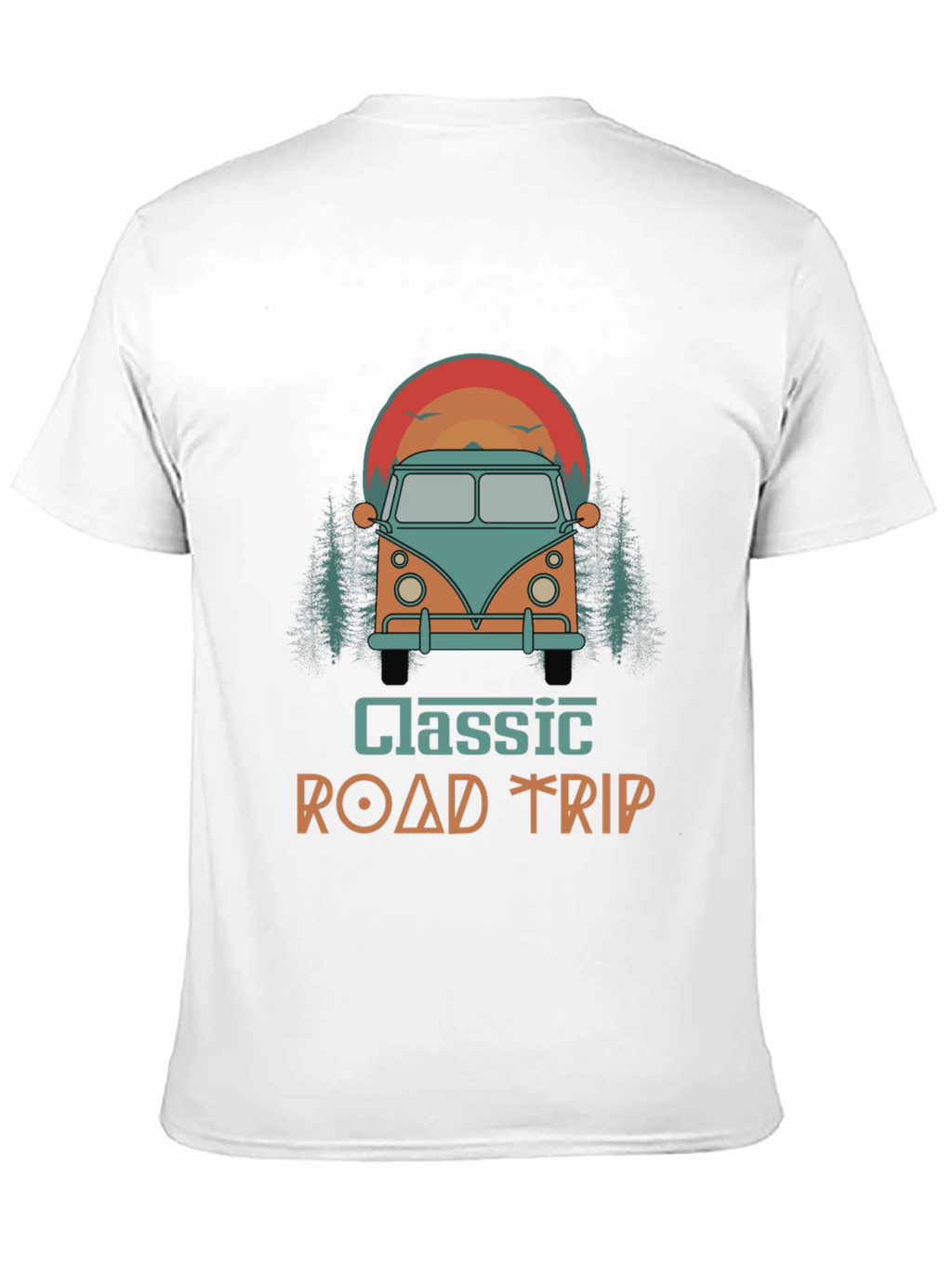 Classic Road Trip Graphic T-Shirt