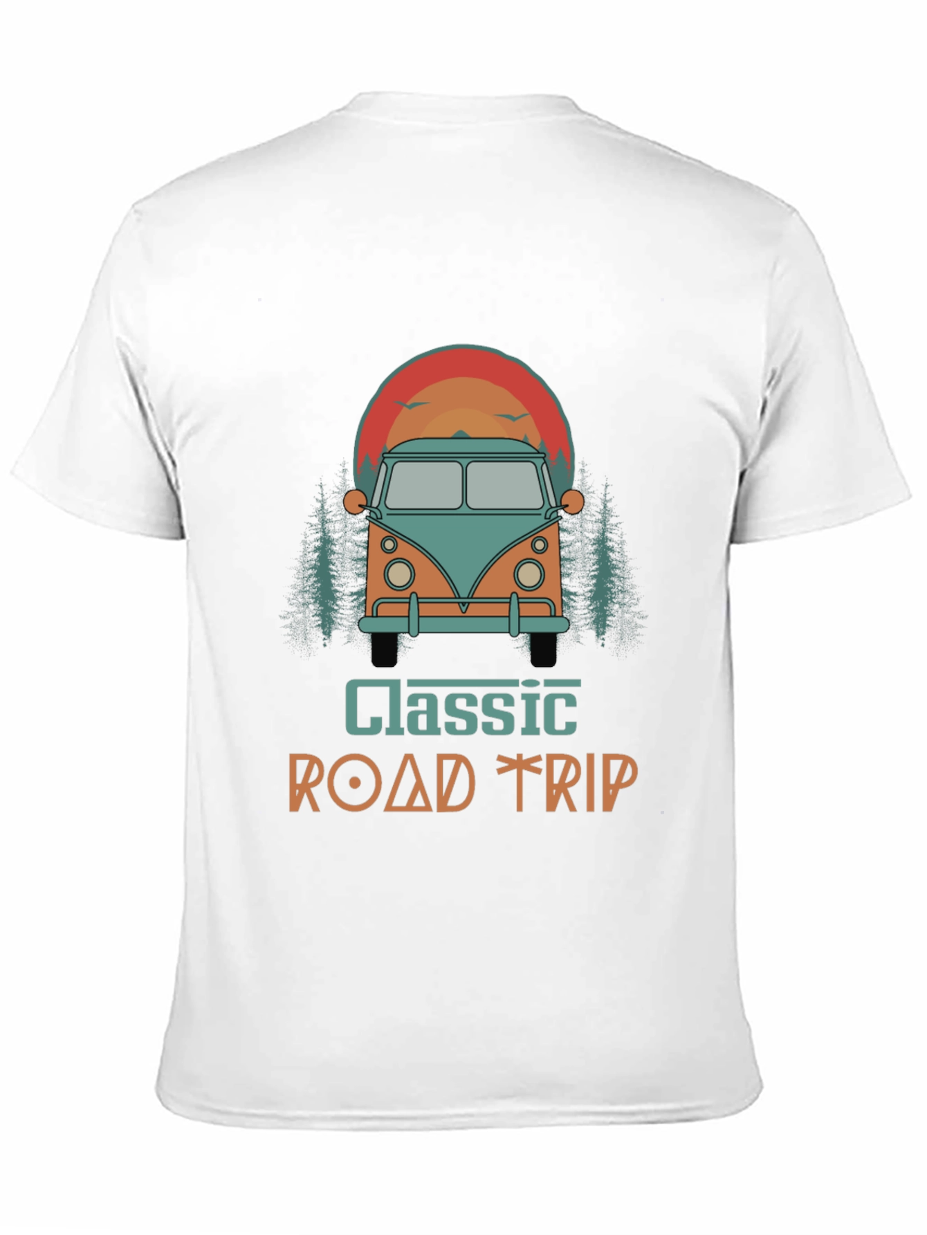 Classic Road Trip Graphic T-Shirt