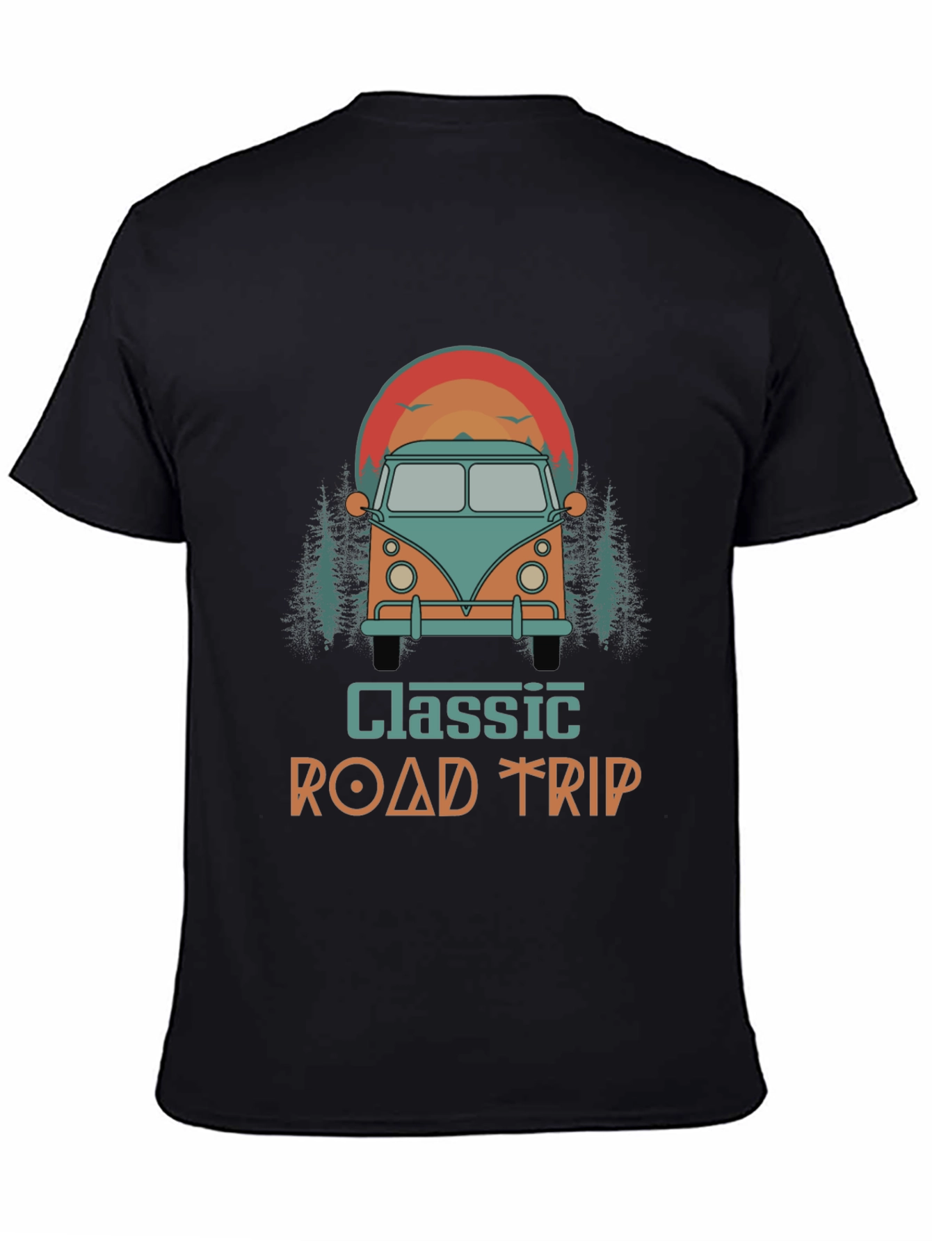Classic Road Trip Graphic T-Shirt