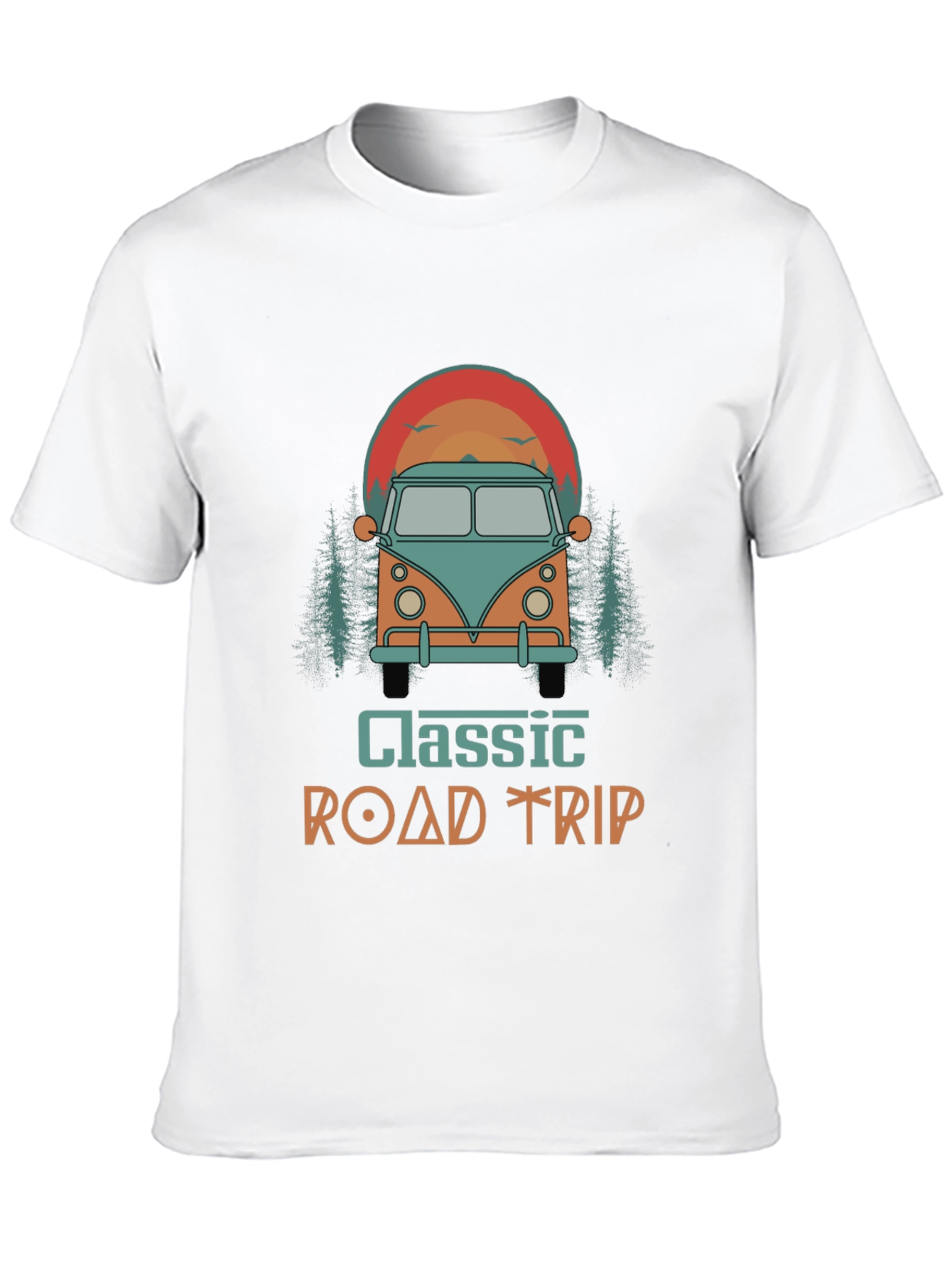 Classic Road Trip Graphic T-Shirt