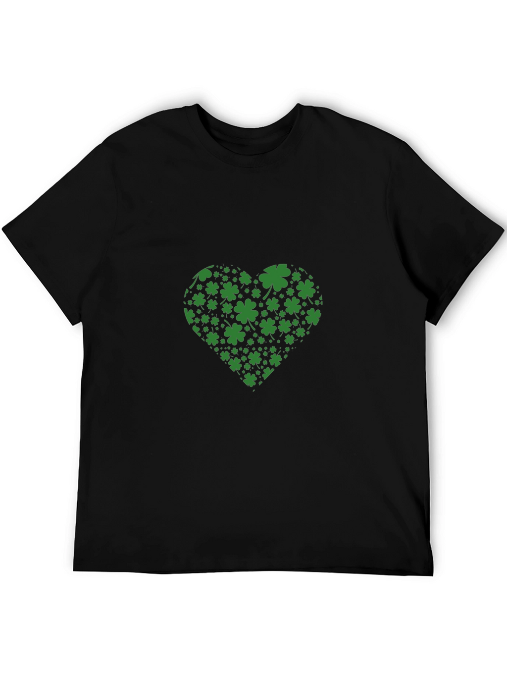 St. Patricks Day Clover Heart T-Shirt