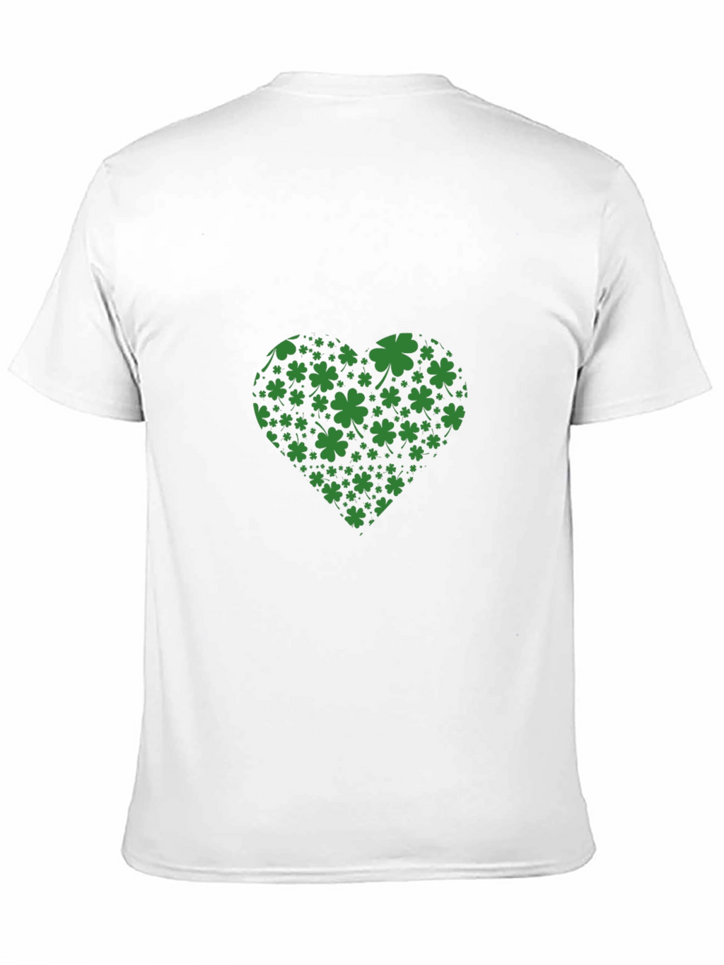 St. Patricks Day Clover Heart T-Shirt