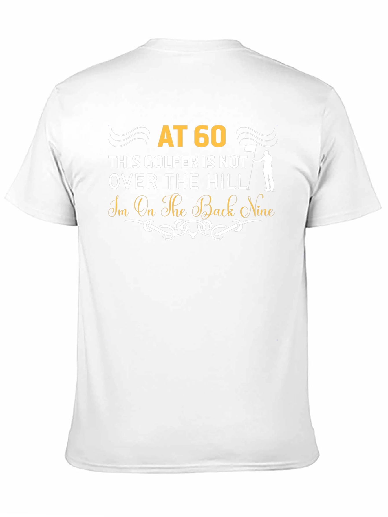 60th Birthday Golfer T-Shirt: Back Nine