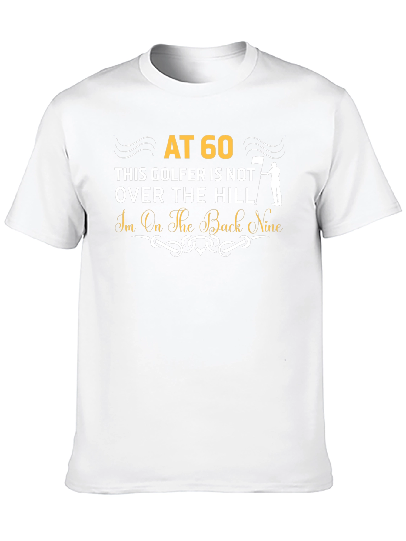 60th Birthday Golfer T-Shirt: Back Nine