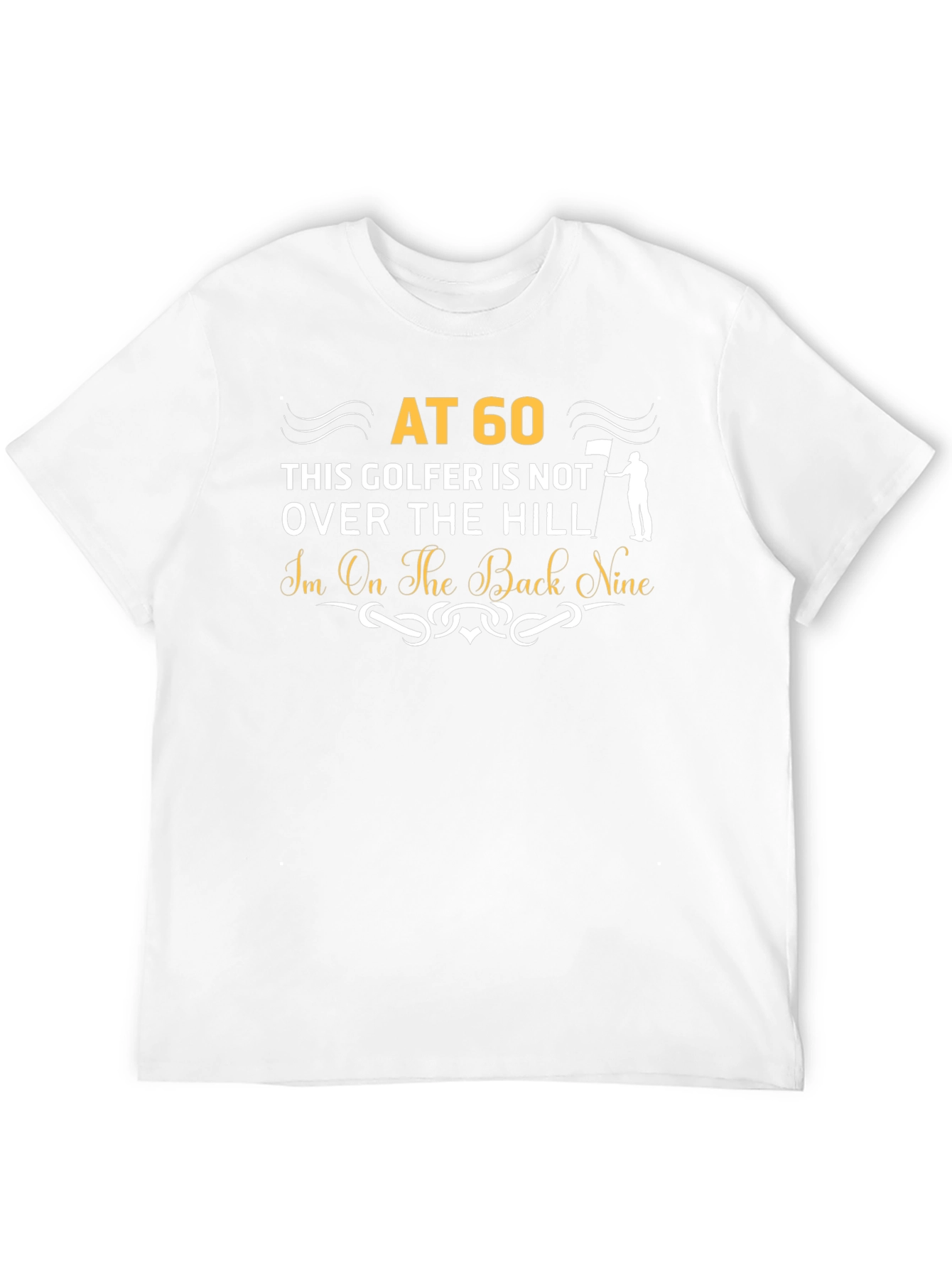 60th Birthday Golfer T-Shirt: Back Nine