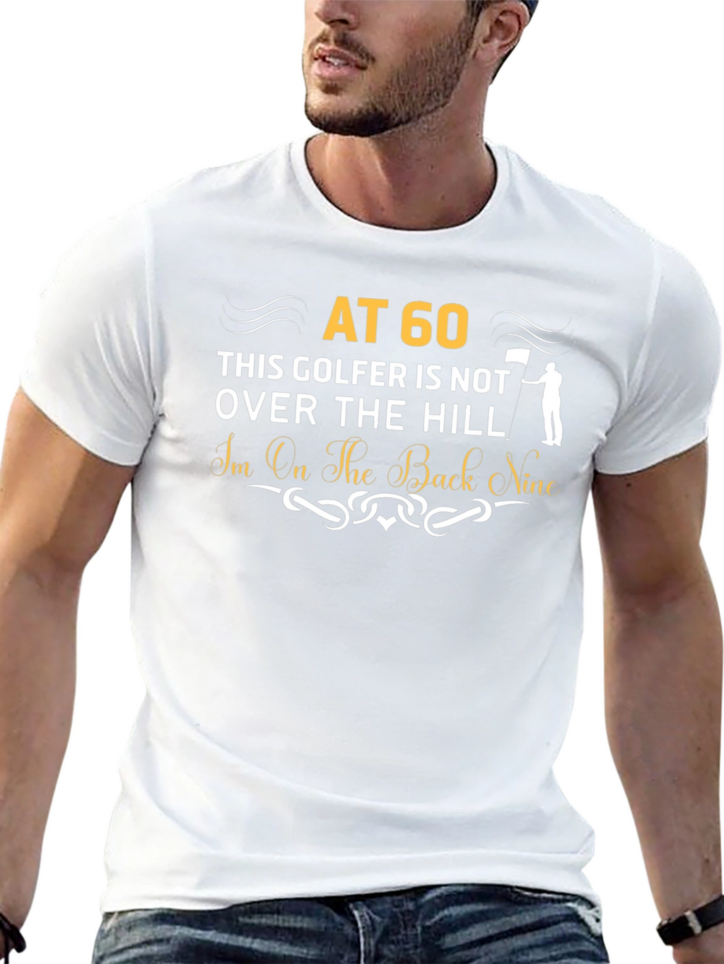 60th Birthday Golfer T-Shirt: Back Nine